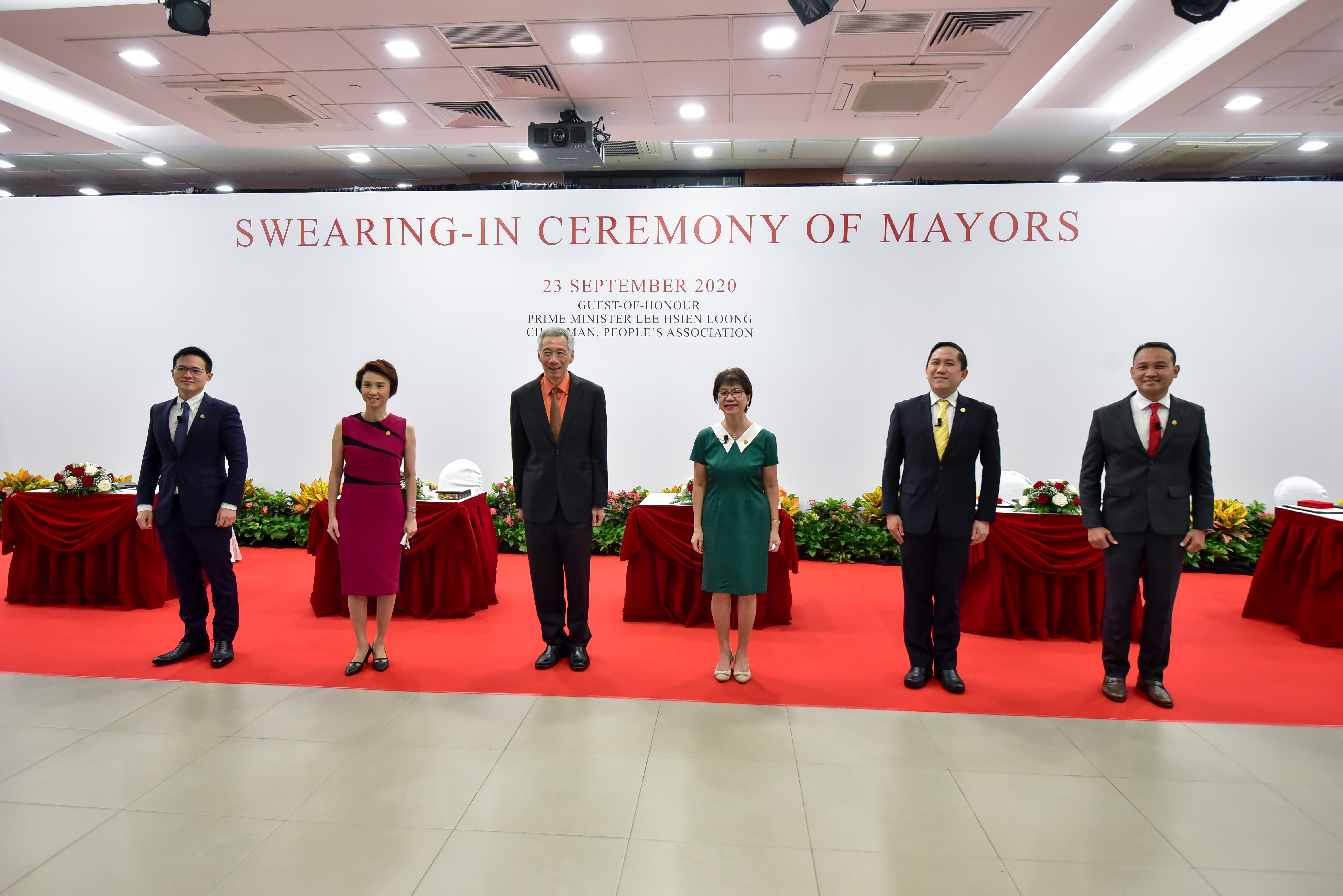 Swearing in ceremony of mayors 2020