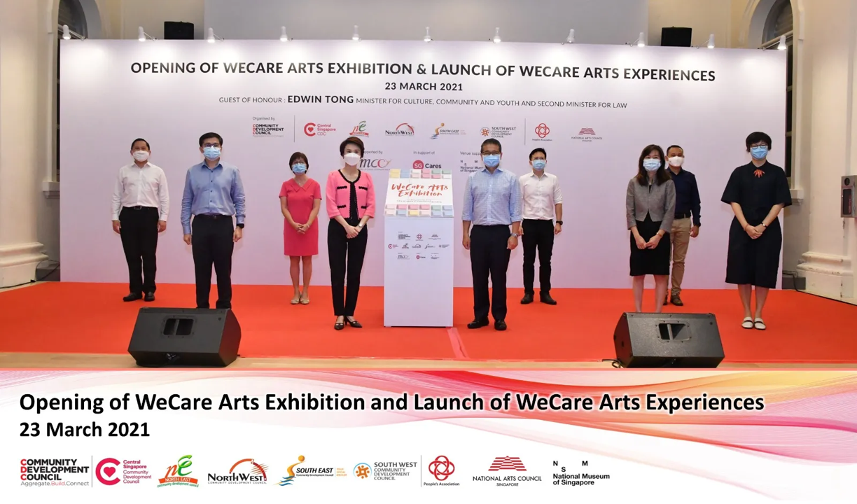 we care arts fund exhibition experiences