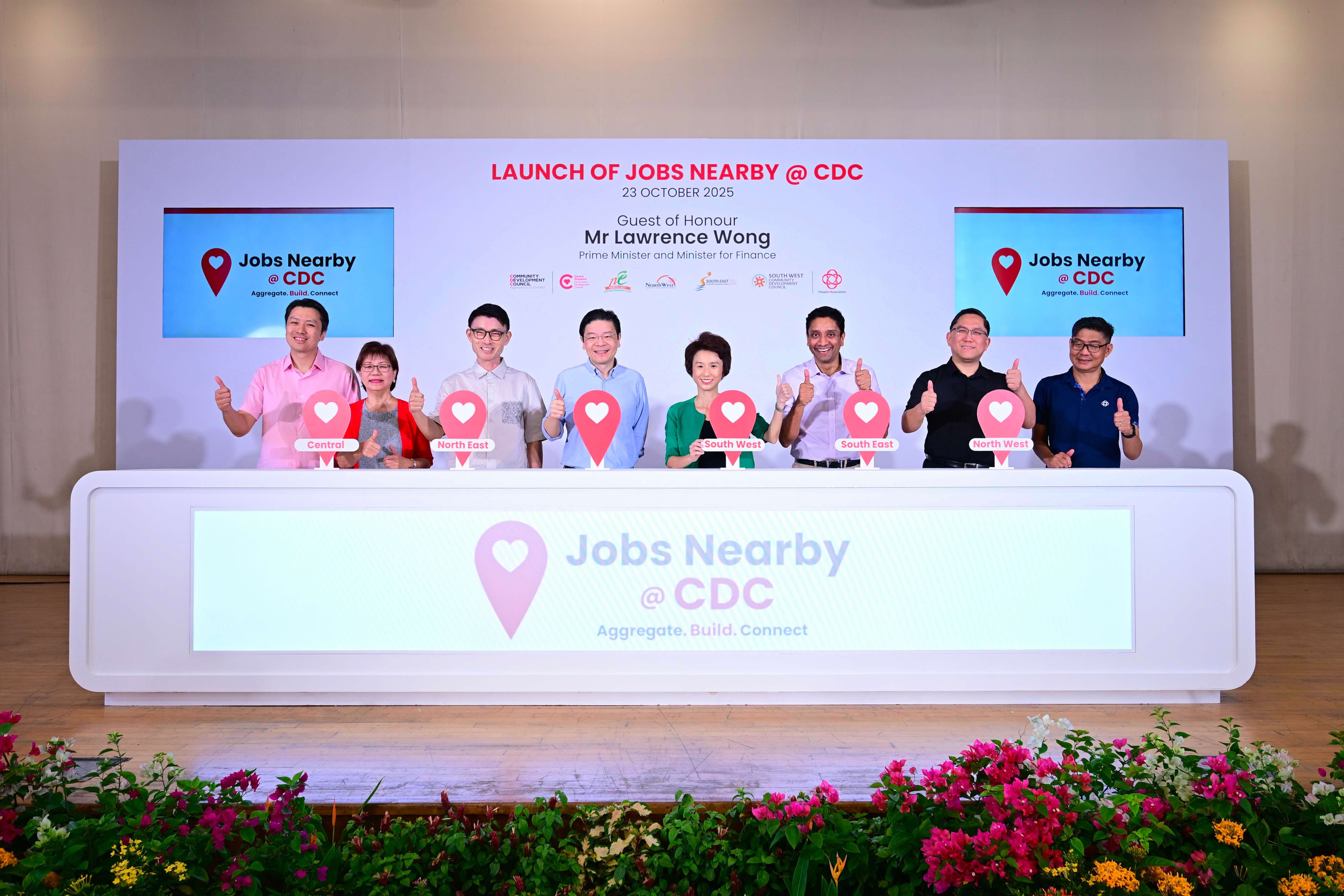 Launch of Jobs Nearby @ CDC on 23 October 2025